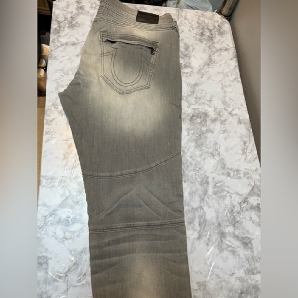 Vintage True religion Rocco moto men’s jeans size 36 X. 30